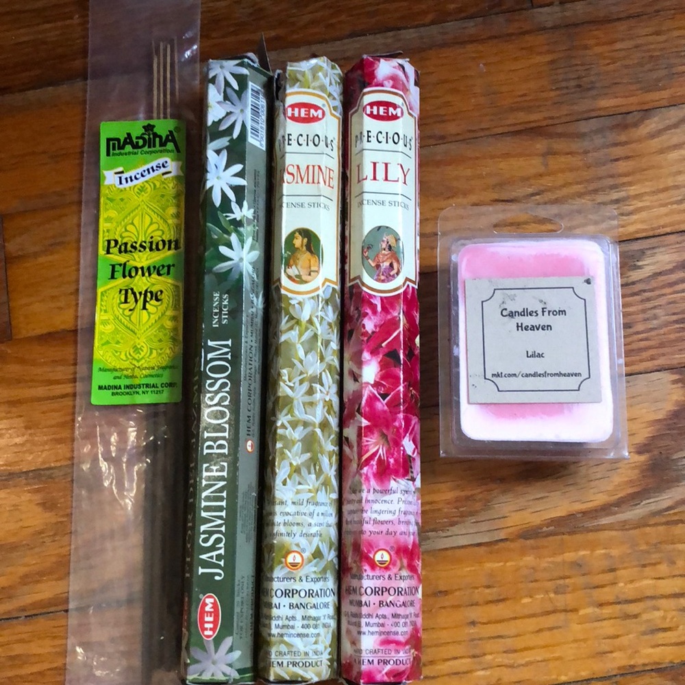 Incense and Lilac wax melt